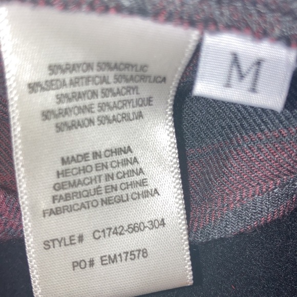 Anthropologie cloth & stone plaid tunic dress - Picture 11 of 12